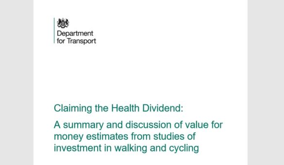 Claiming the Health Dividend: A summary and discussion of value for money estimates from studies of investment in walking and cycling