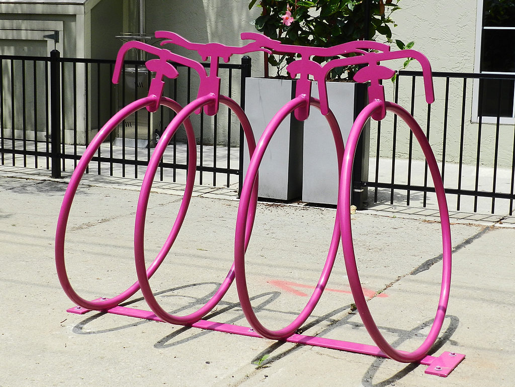 New Bike Rack in Worthington, Ohio